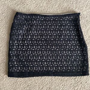 Forever 21 lace mini skirt.